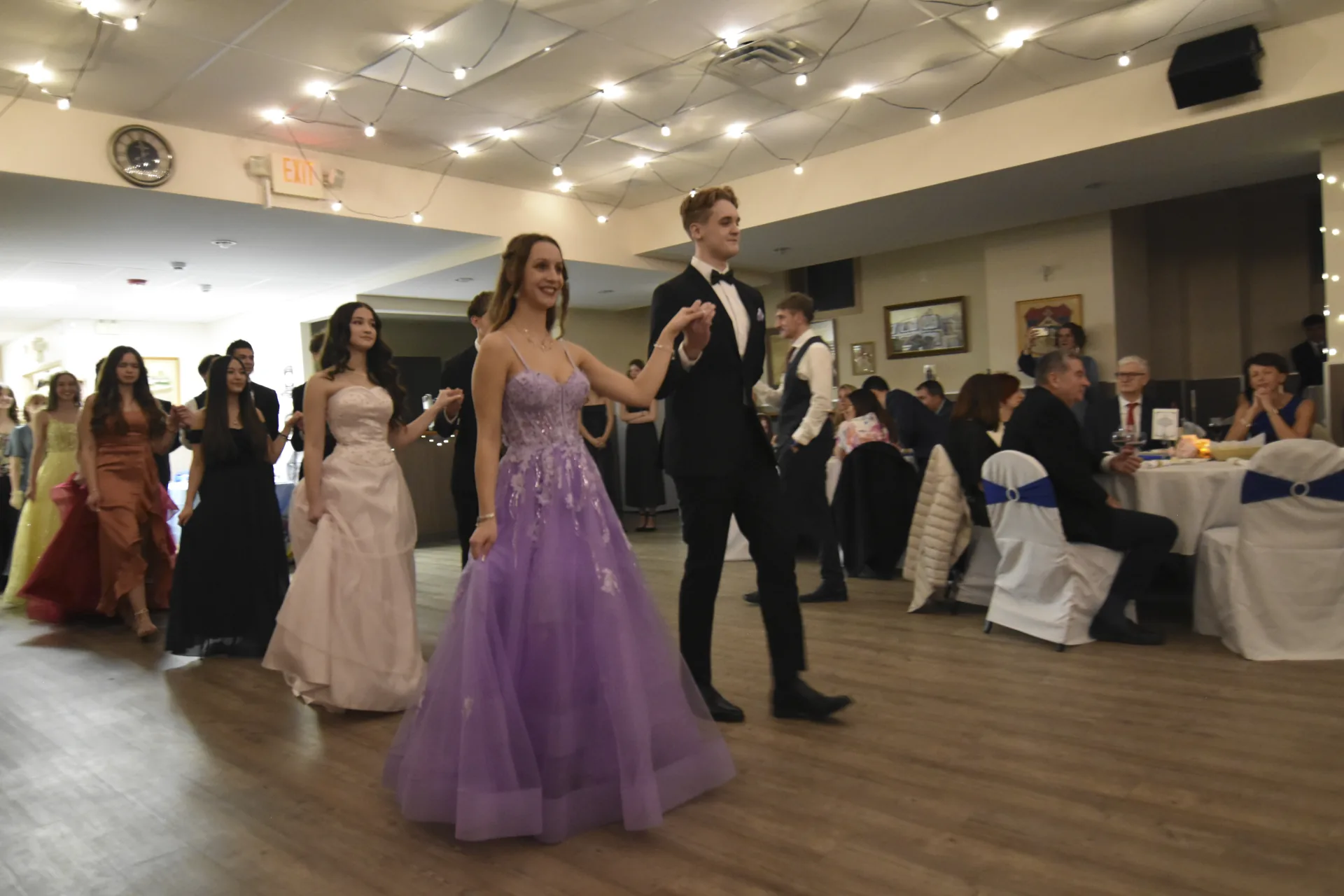 Couples on the dance floor